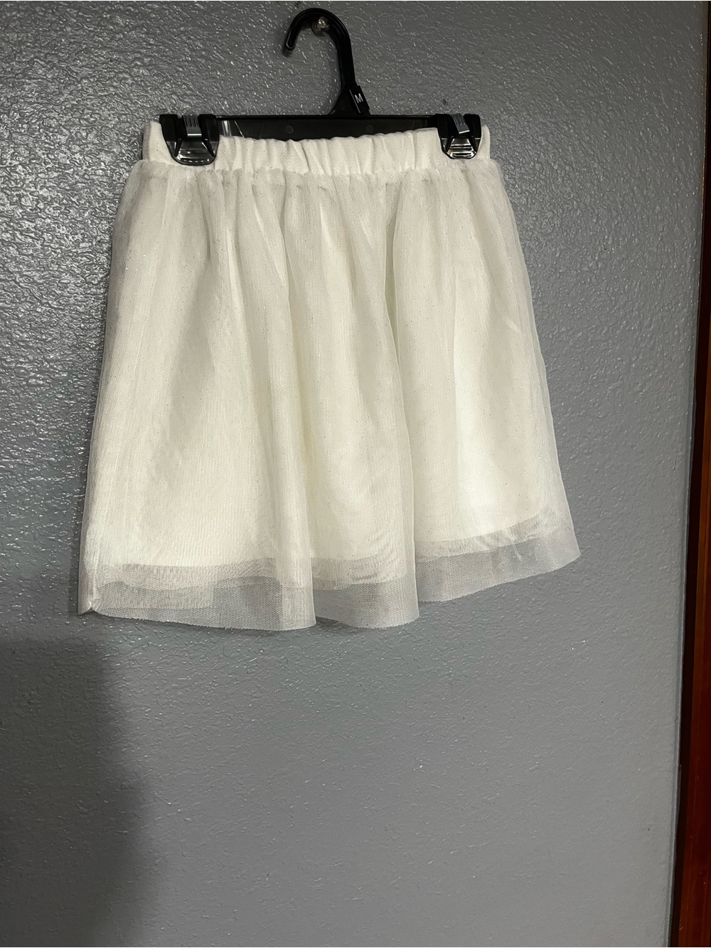 Cat & Jack White Tulle Circle Skirt